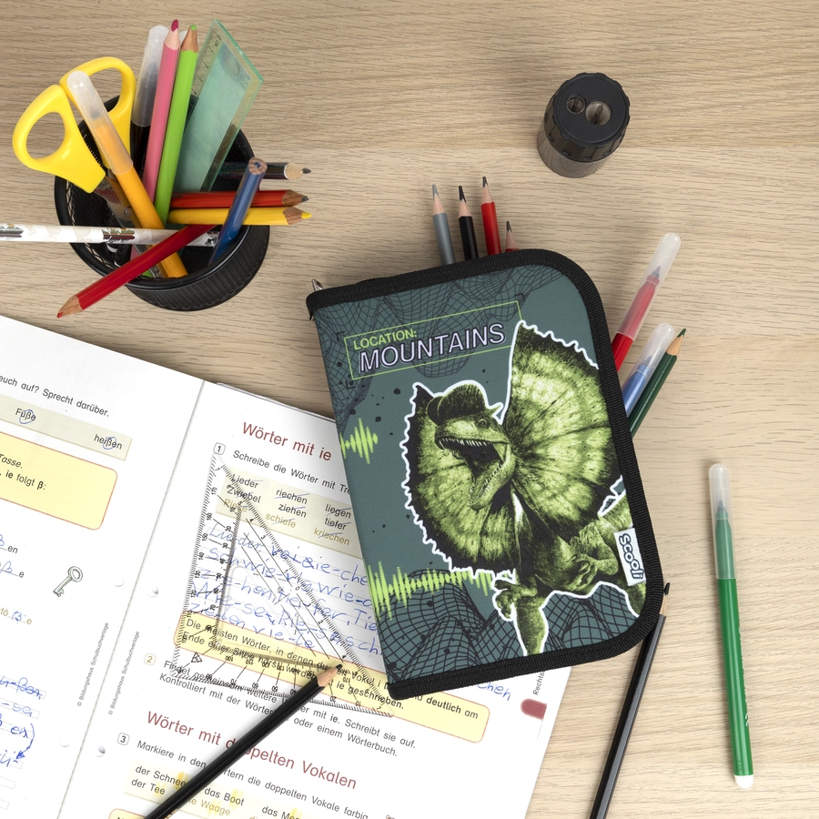 Scooli gefülltes Schüleretui Jurassic World