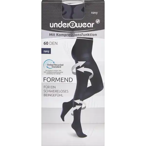 Strumpfhose schwerelose Beine 60 DEN navy S (36 / 38)