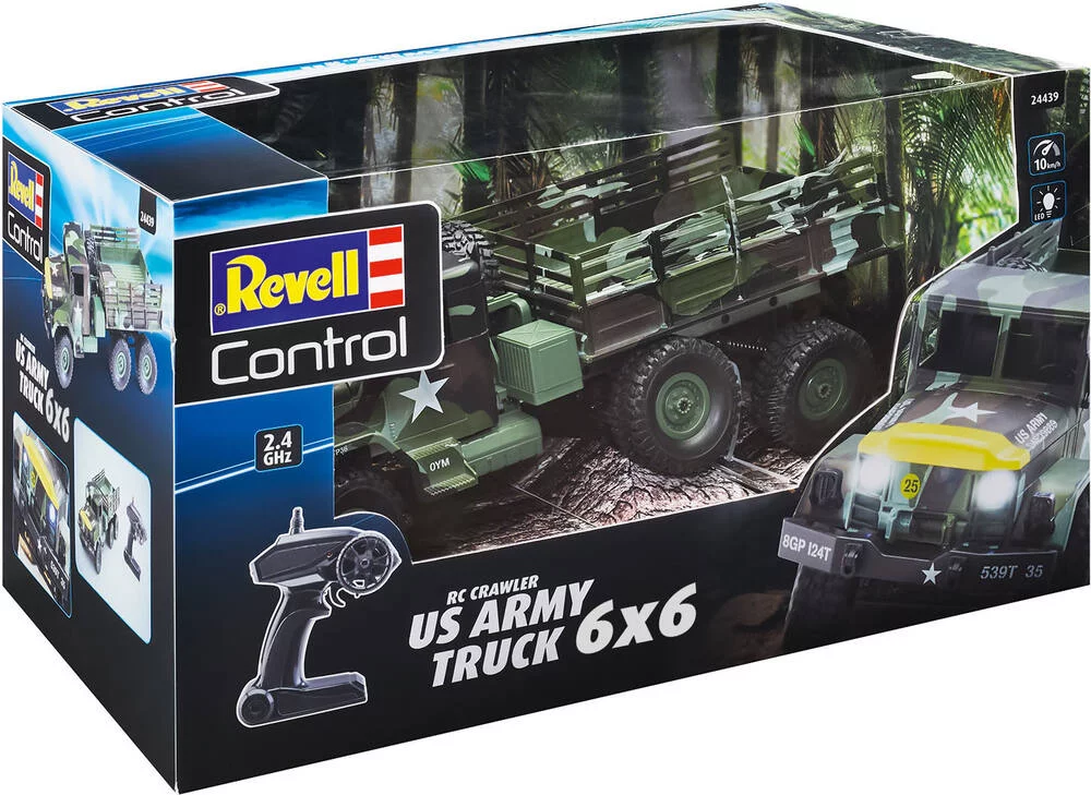 RADIOCOMMANDE CRAWLER US ARMY TRUCK 1\/16EME