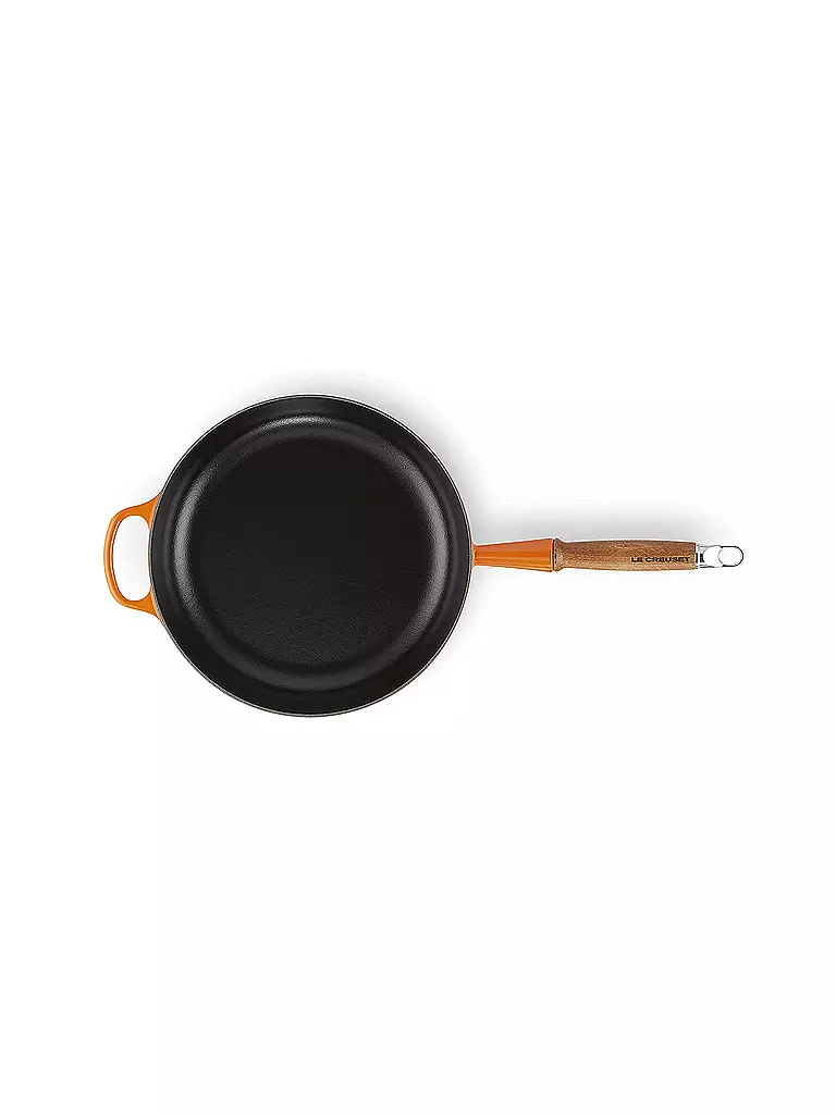 LE CREUSET Sautepfanne Signature 28cm Ofenrot orange
