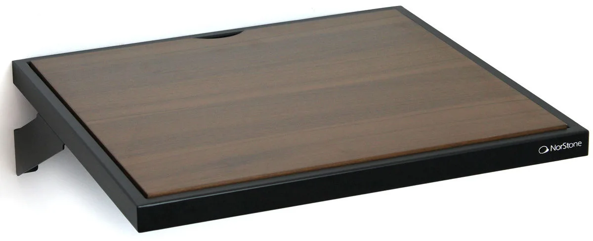 Norstone Esse WS Noir et Noyer Supports de platine
