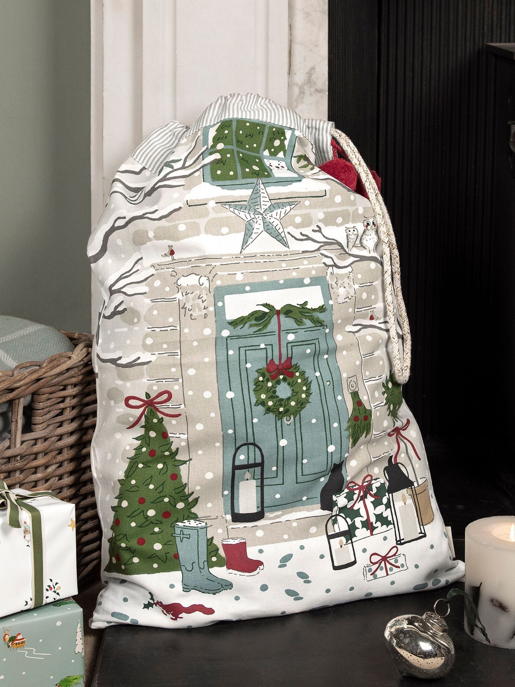 Sophie Allport Holly & Berry Wonen voor Kerstmis Zak