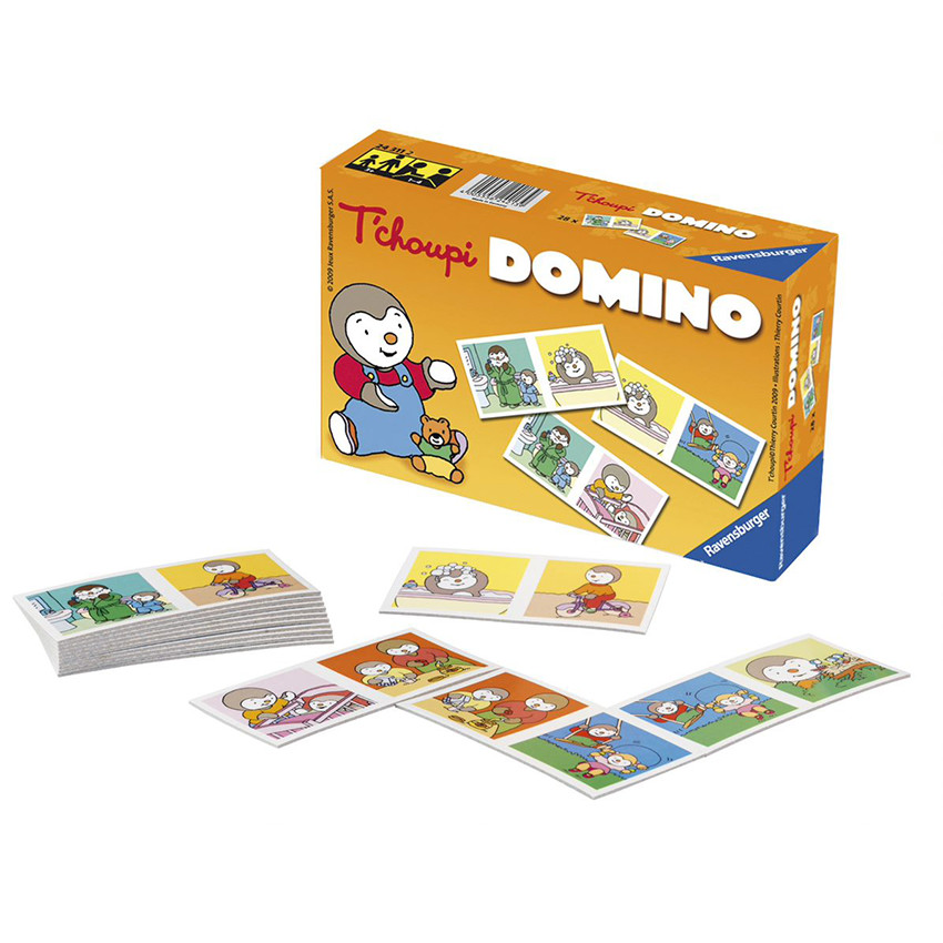 Jeux de Connaissances Jeu Educatif Domino T'Choupi