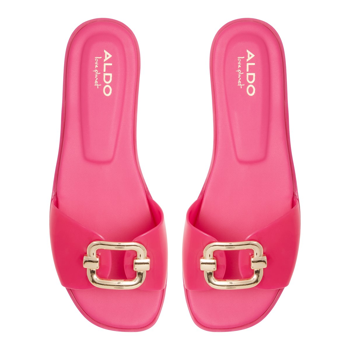 ALDO-Jellycious-l-Talon plat - Rose Vif