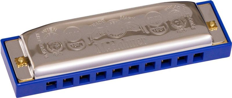 Hohner - Penta Harp - Harmonica - Blauw - Diatonisch - LF-mineur
