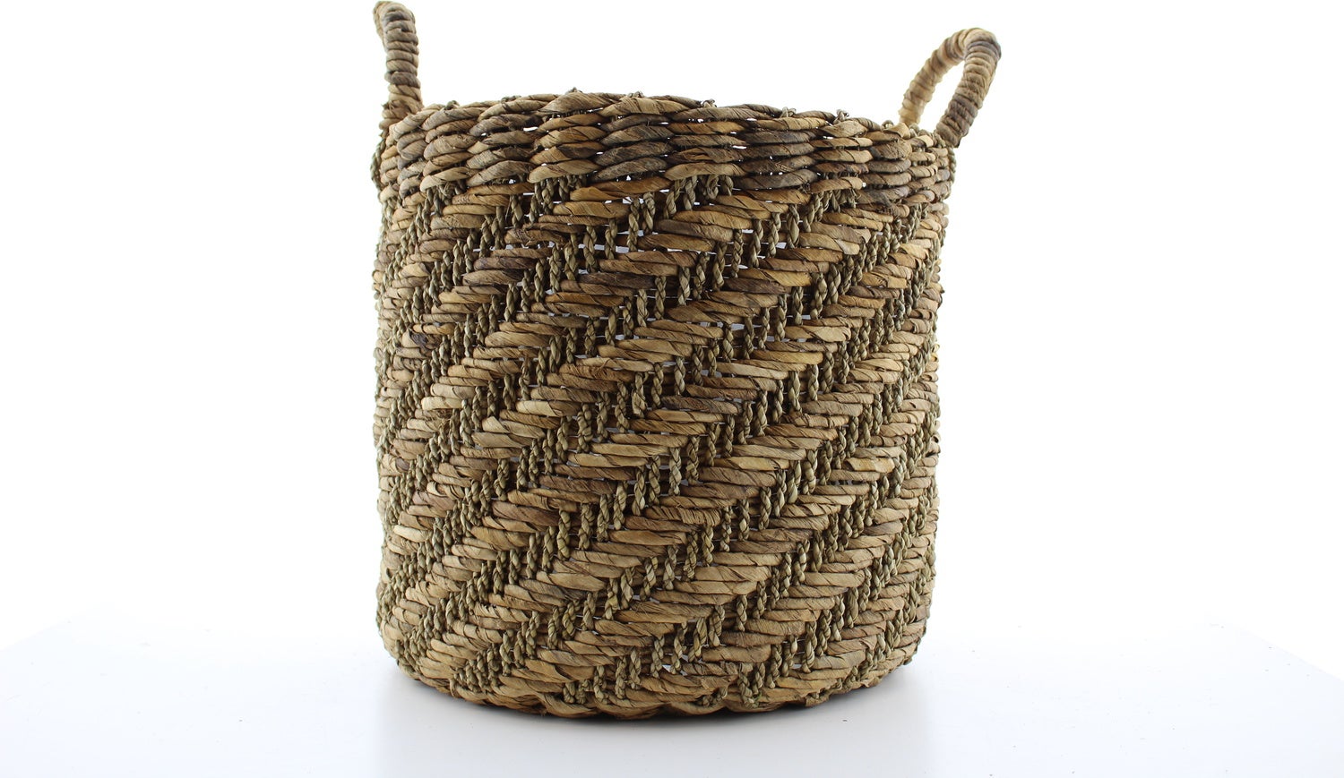 Van der Leeden plantenmand Abaca naturel D 45 H 43 cm