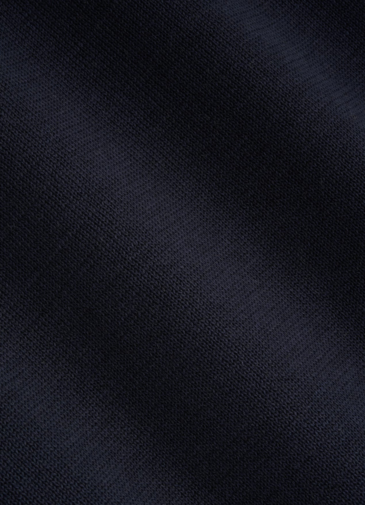 Cardigan type polo bleu marine