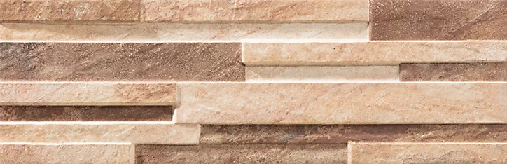 Carrelage mural beige Teide 16 x 52 cm