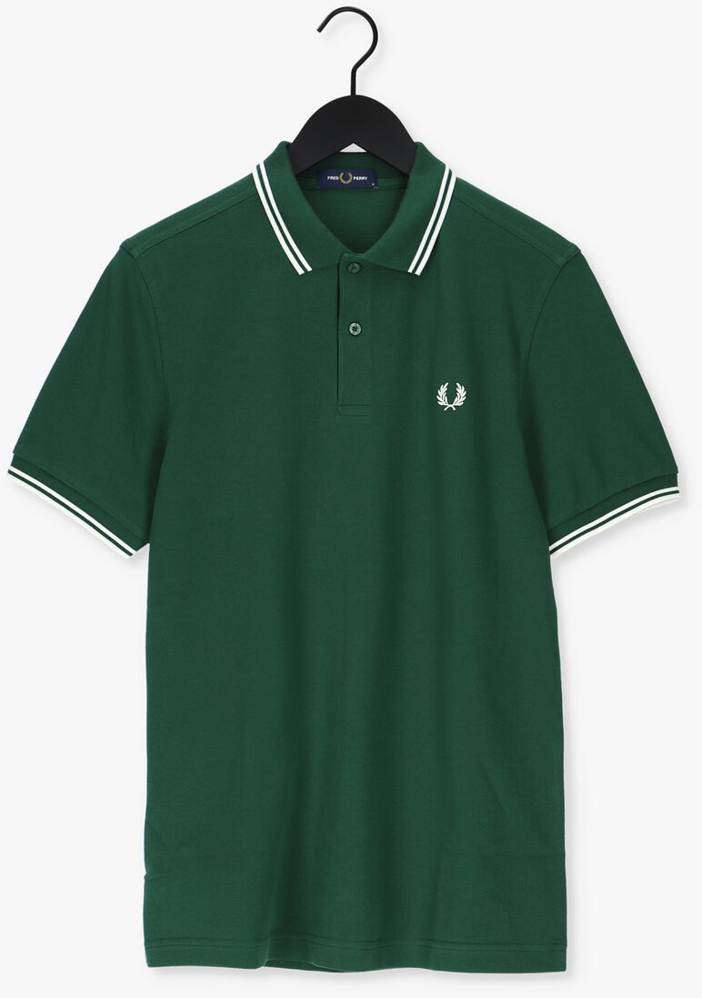 FRED PERRY groene fred perry polo twin tipped fred perry shirt