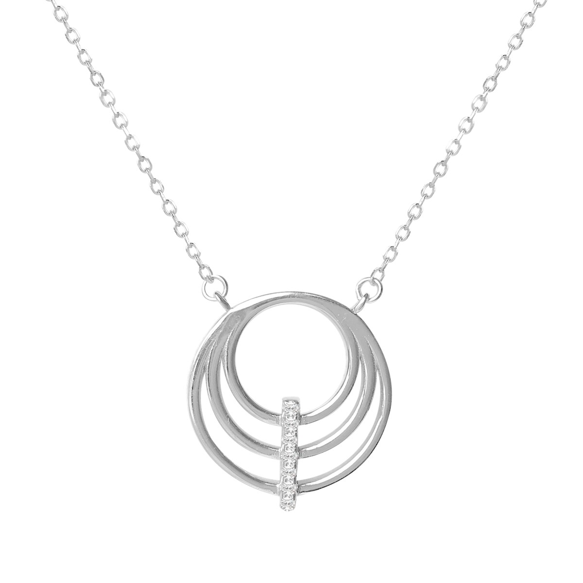 Collier argent 925 oxyde