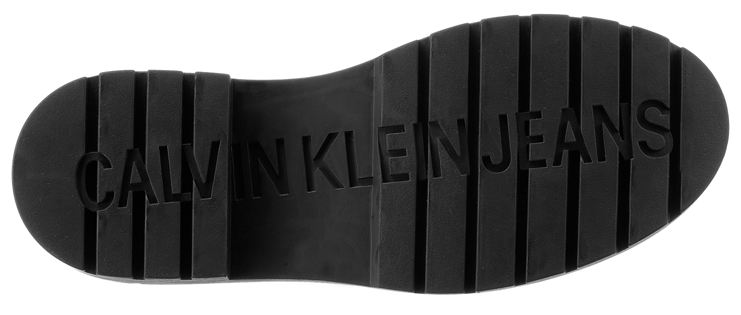 Calvin Klein Jeans Gummistiefelette »MID RAINBOOT CHELSEA«  , Chelseaboots, Stiefelette mit coolem Einstieg