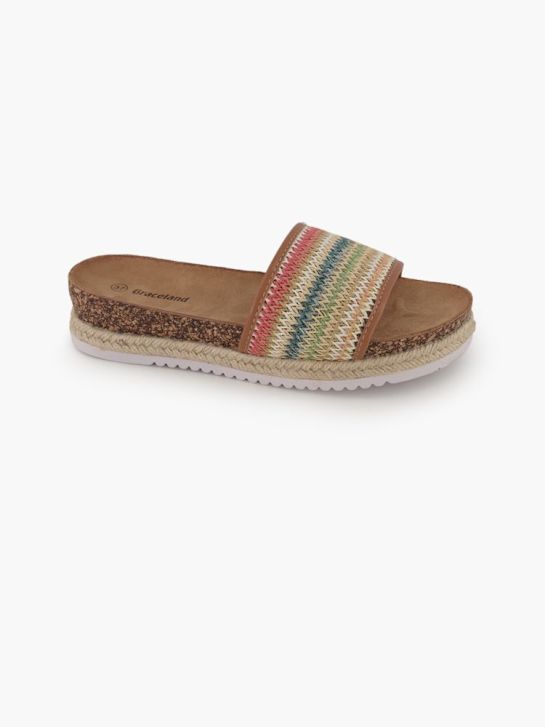 Graceland Pantolette multicolor