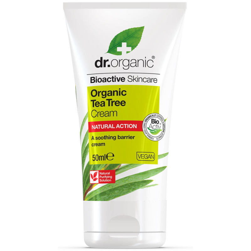 dr organic Crème Tea Tree 50 ML