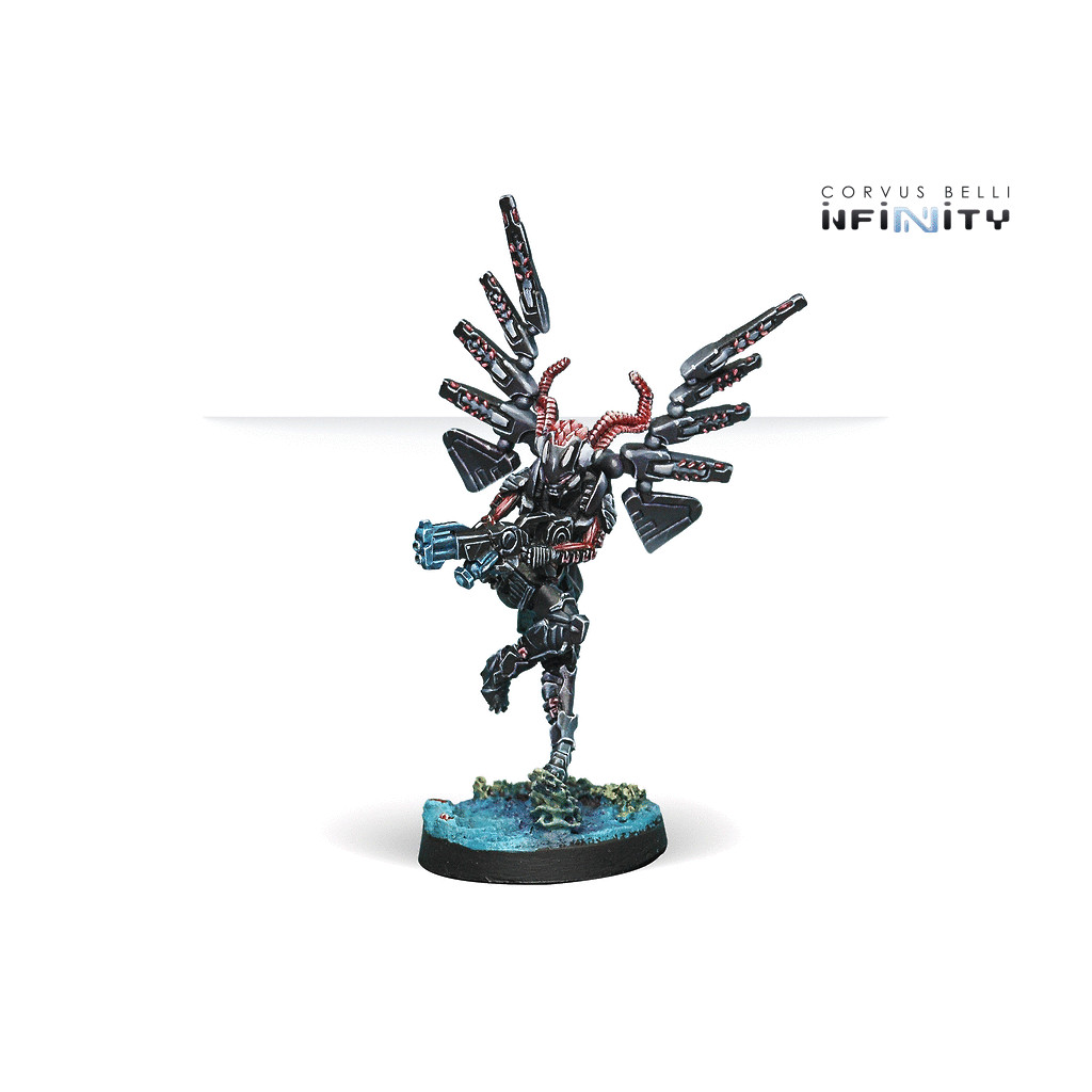 Infinity - Combined Army - Fraacta Drop Unit (Boarding Shotgun, Spitfire)