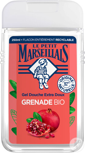 Le Petit Marseillais Gel Douche Extra Doux Grenade Bio De Méditerranée Flacon 250ml