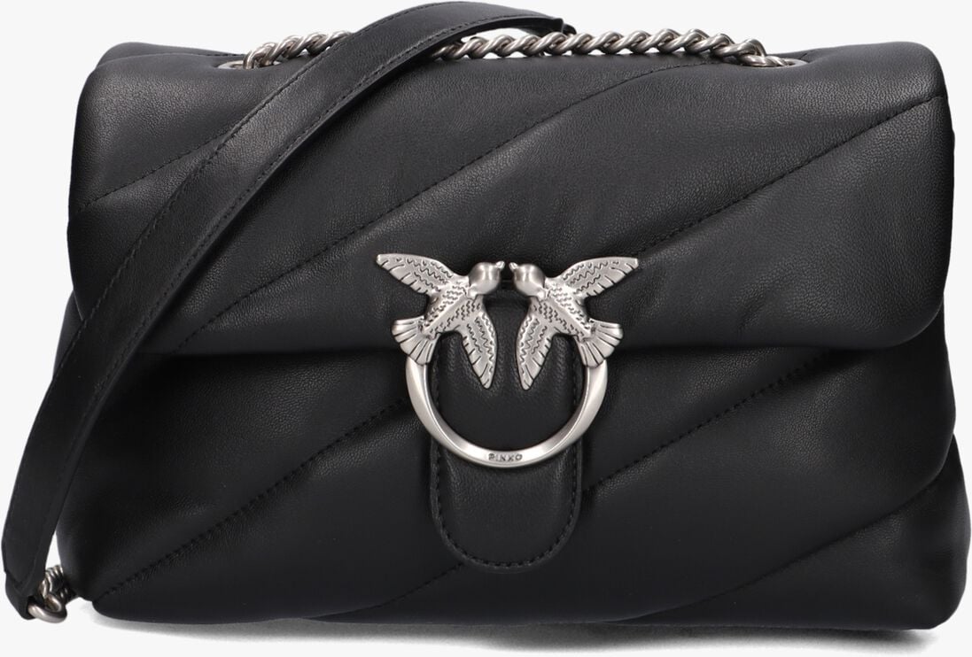 zwarte pinko schoudertas love puff classic