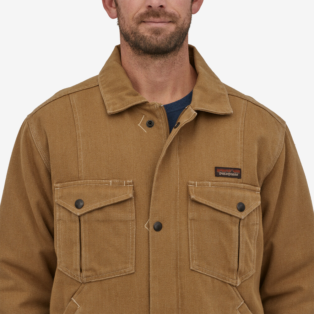 Iron Forge Herren-Ranchjacke aus Hanf-Canvas