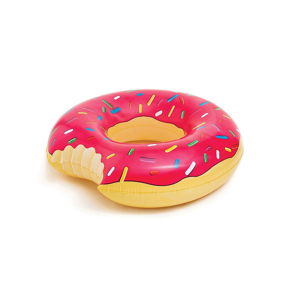 (120cm) Grosse Aufblasbare Wasser Luftmatratze Liegesofa Badeinsel - Donut