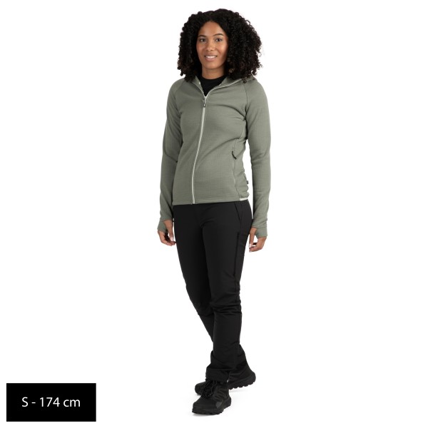 Stoic - Women's MerinoGrid285 NorrdalSt. Zip Hoody - Veste polaire