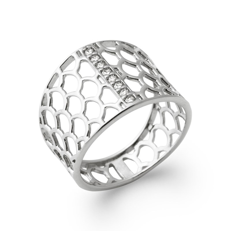 Bague Femme - Argent 925 - Oxyde de zirconium