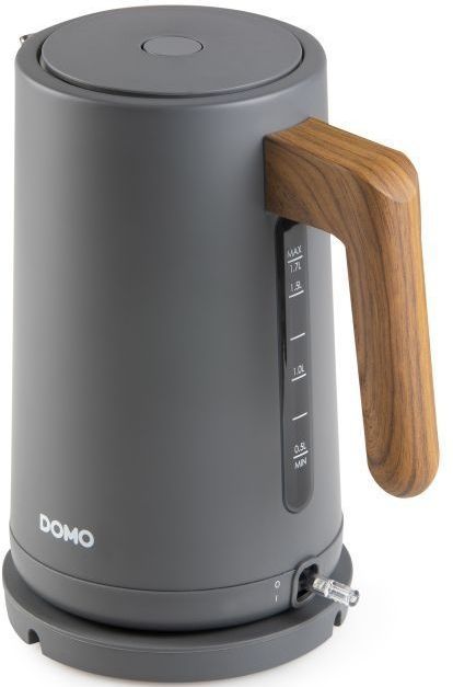 DOMO - Waterkoker - Matgrijs - 1,7 Liter - Automatische Uitschakeling