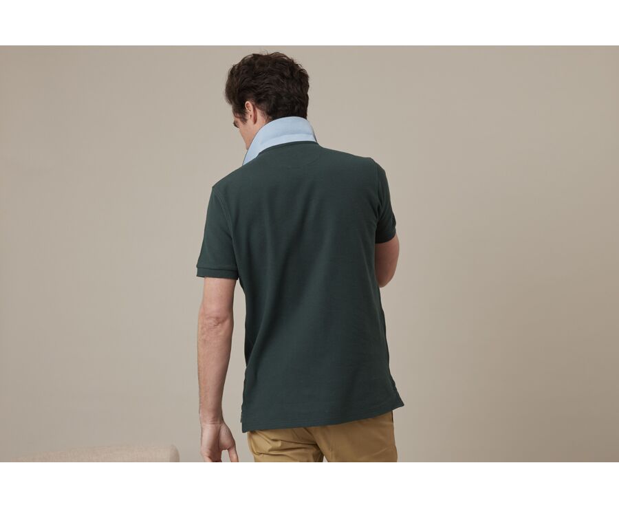 Polo homme Vert Sombre - ANDY II