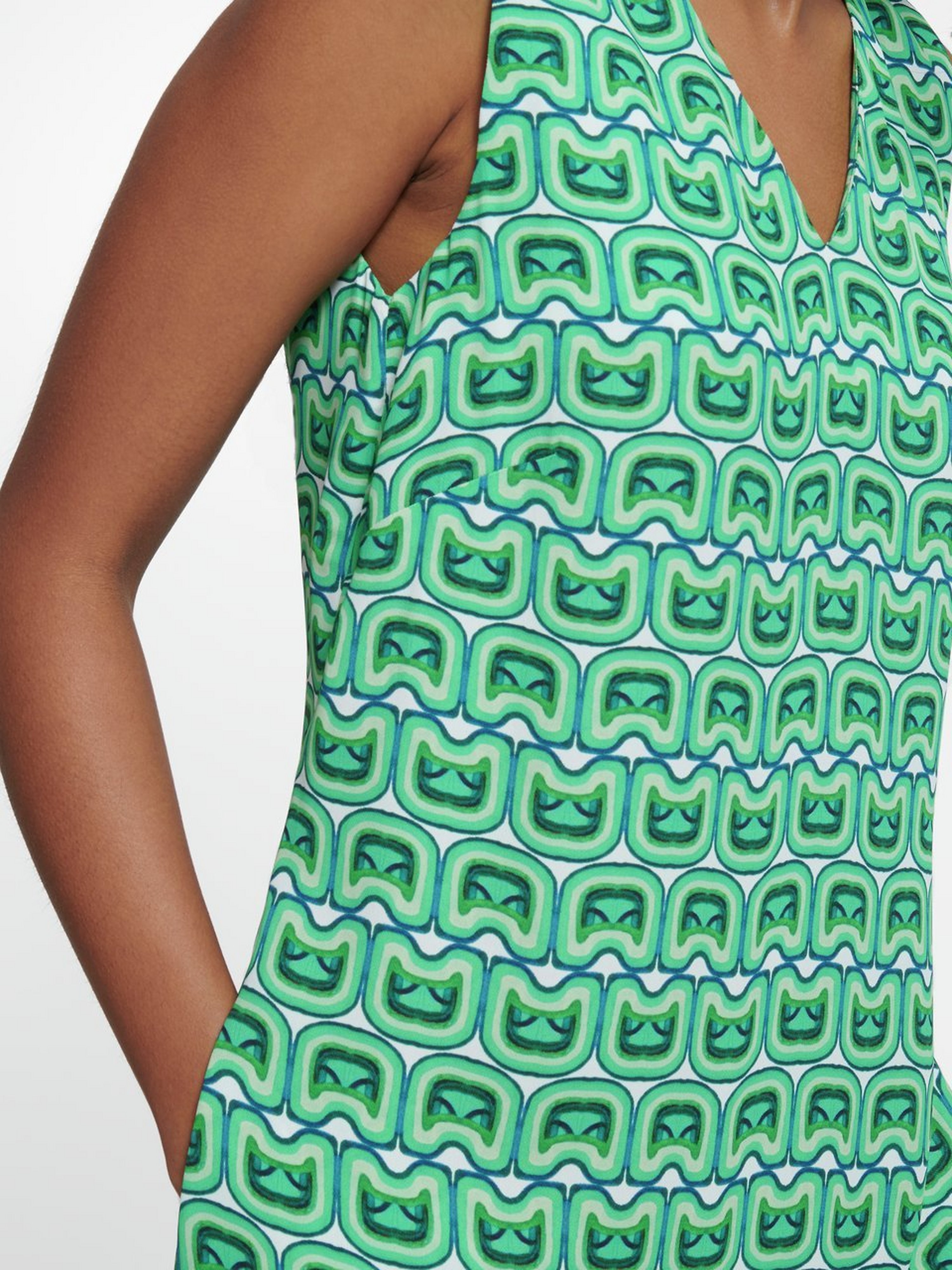 Ärmelloses Kleid