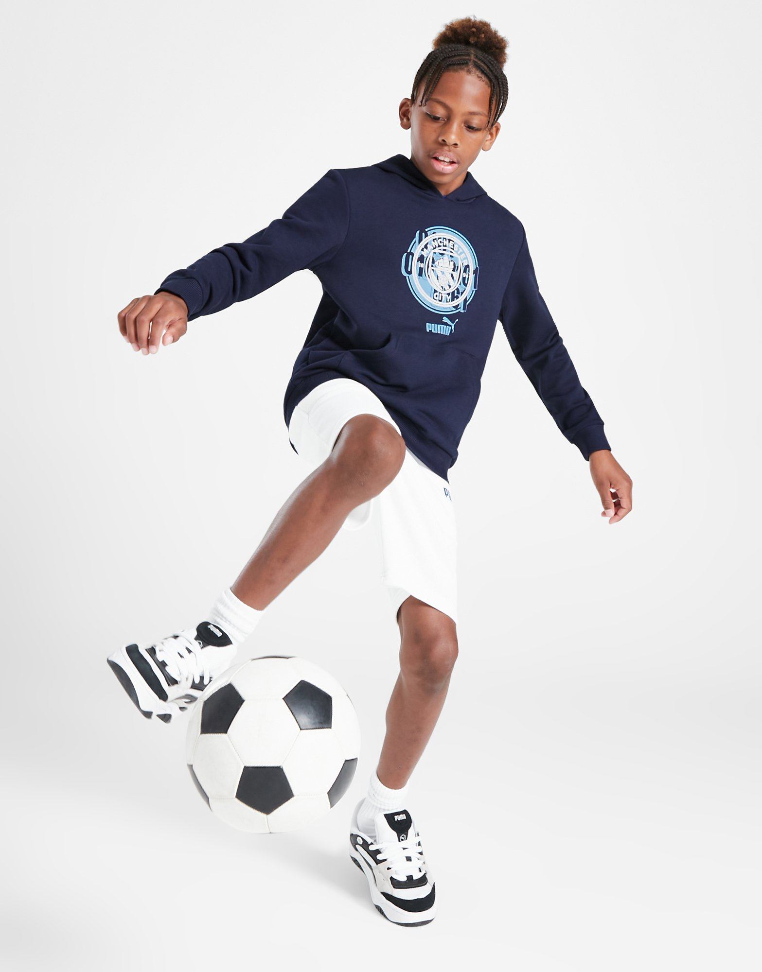 Puma Sweat à Capuche Manchester City FC Cult Junior