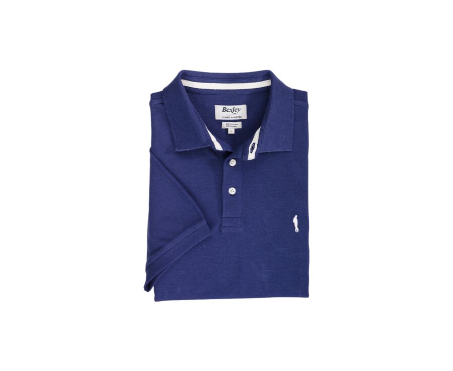 Polo homme Bleu Navy - ADGER