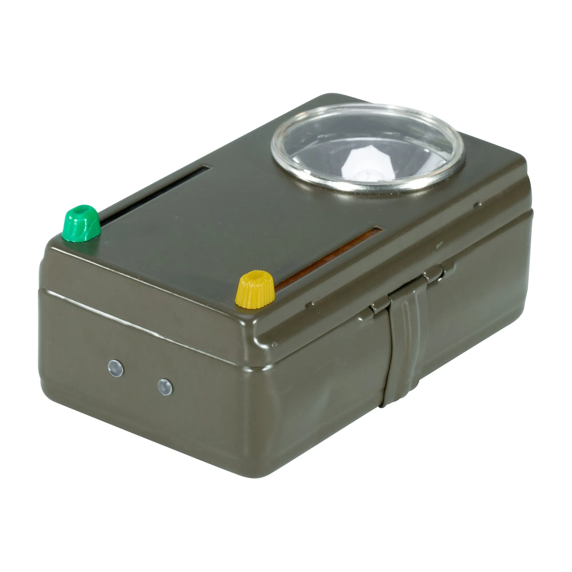 Bundeswehr Original -  BW Taschenlampe zweifarbig oliv gebraucht