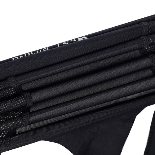 Atmungsaktives Outdoor Sport Kopftuch Mesh Fahrrad Helmfutter mit Zopfloch - Grau / Schwarz