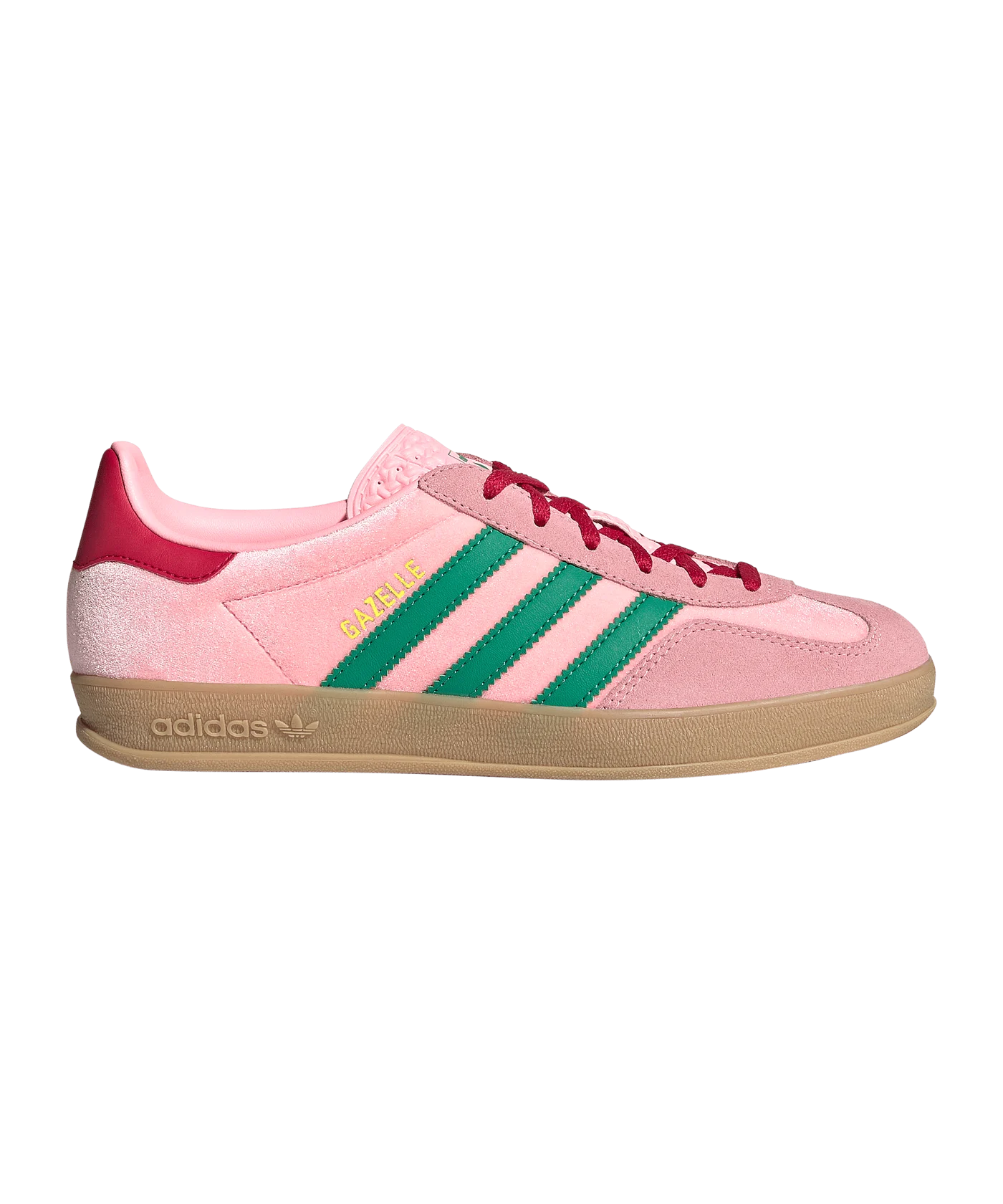 adidas Originals Gazelle Indoor Sneaker Rosa Grün