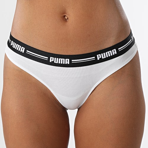 Lot De 2 Strings Femme 603024001 Blanc