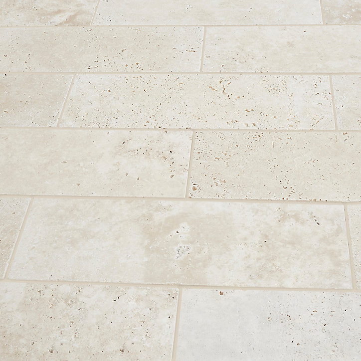 Carrelage Travertino 20x60 cm pierre naturelle
