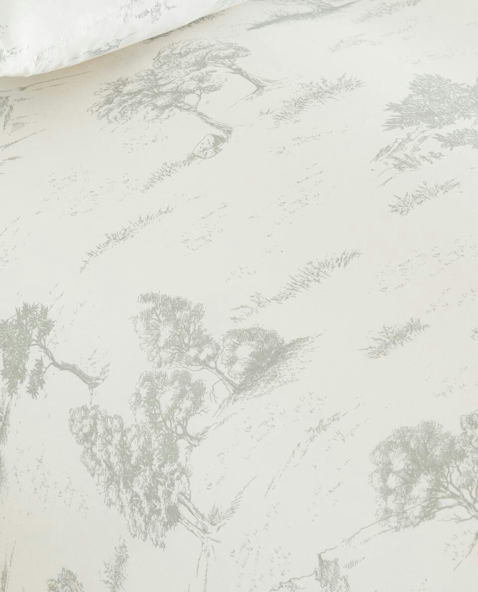 CAPA DE EDREDOM TOILE DE JOUY