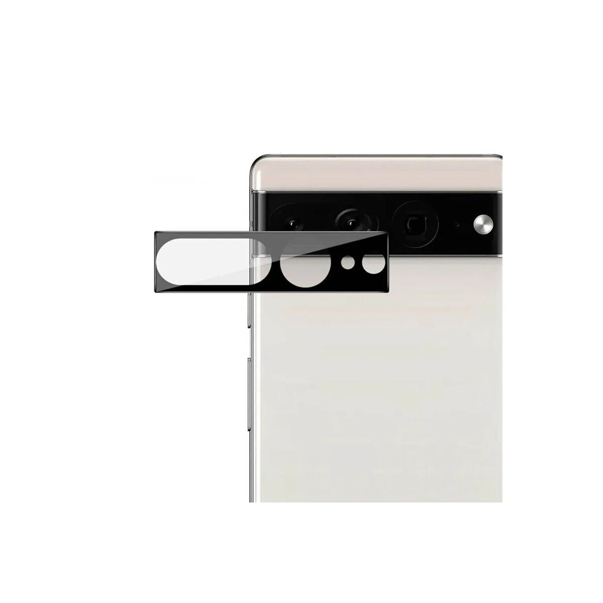 Kameralinsebeskyttelse sort Google Pixel 7 Pro