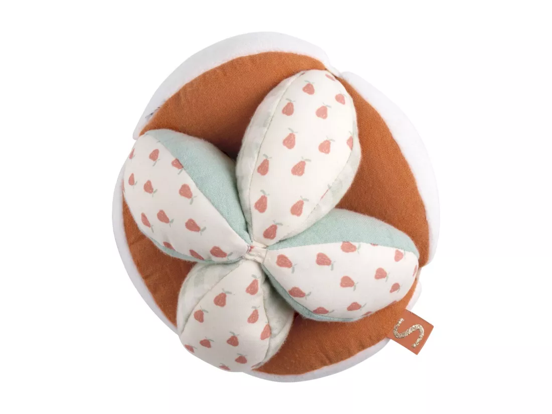 Balle sensorielle en coton blanc