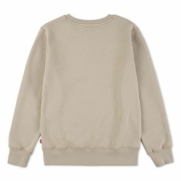 LEVI'S KIDS<br>Suéter de gola redonda, logo na frente, fleece