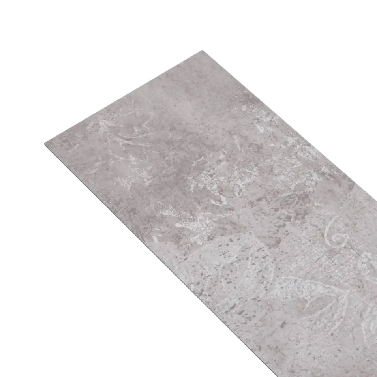 vidaXL Planches de plancher PVC - Gris terre