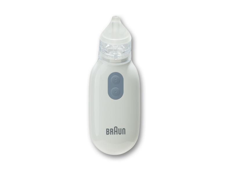Braun Nasensauger BNA 100 Weiss Nasenschleimentferner