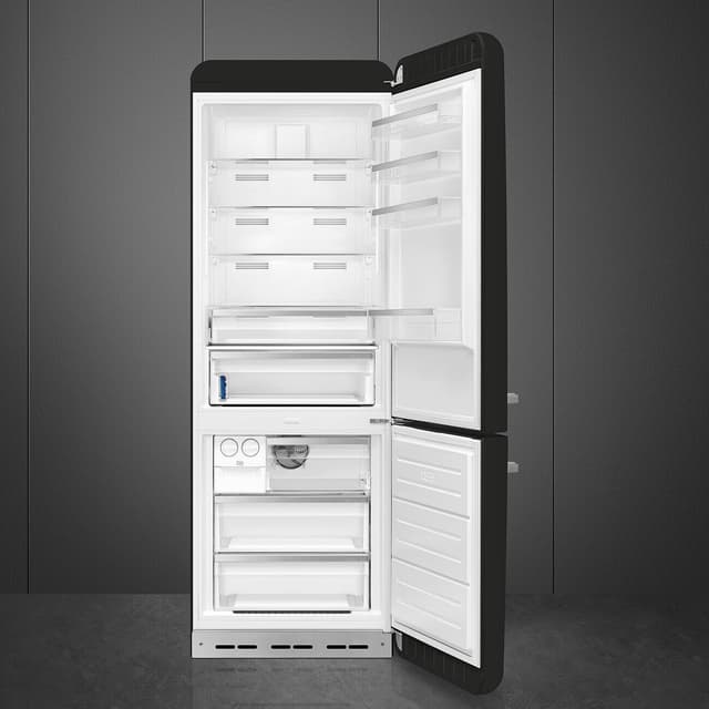 Smeg 50's Style Kølefryseskab FAB38RBL6 (Sort)