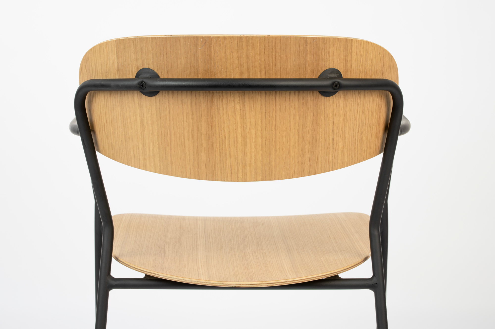 Rein Living armstoel Jolien zwart/naturel