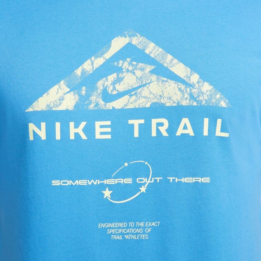 Nike T-shirt Running Dri-FIT Run Trail - Bleu