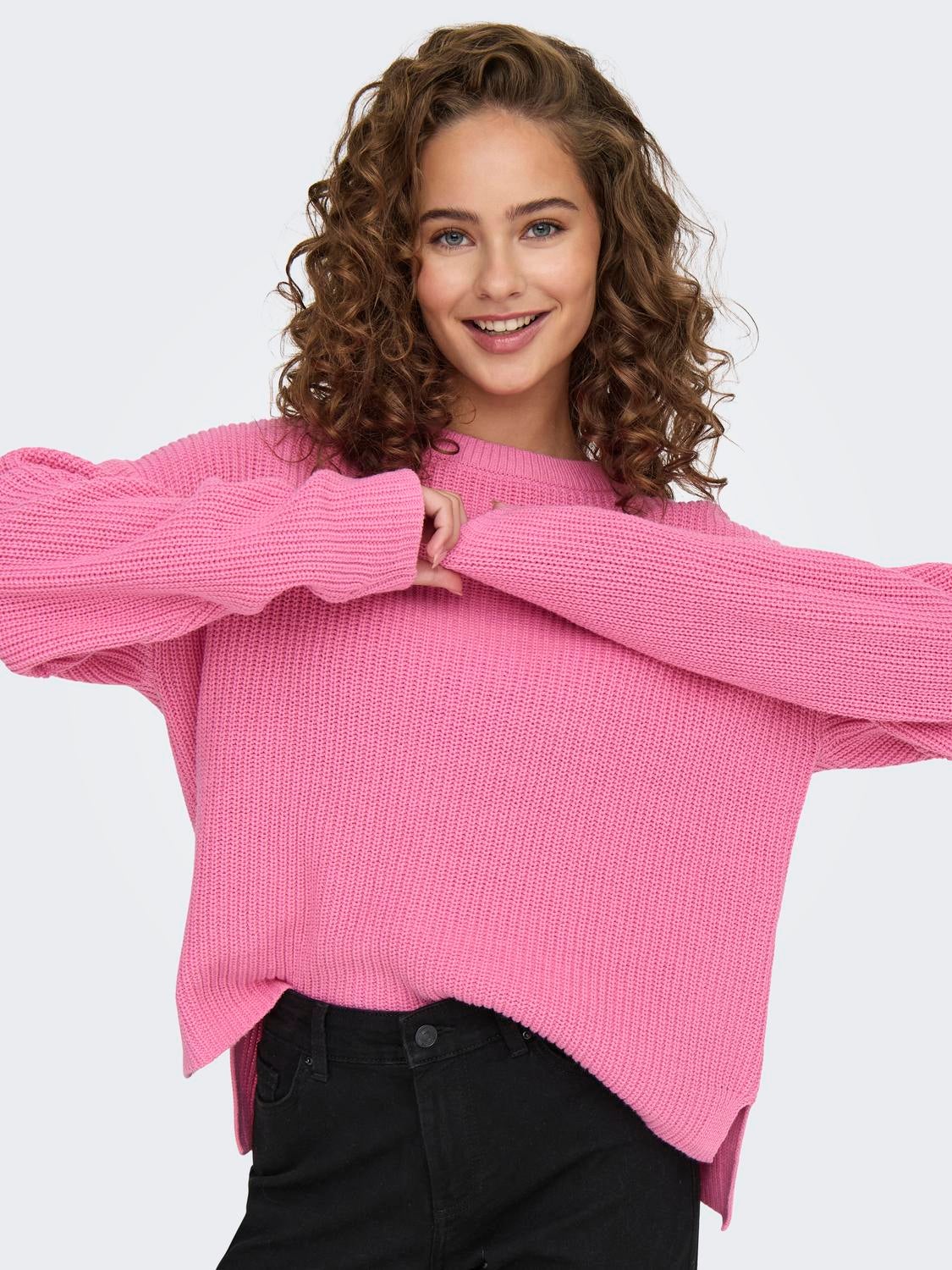 ONLLUNA Strickpullover Sachet Pink