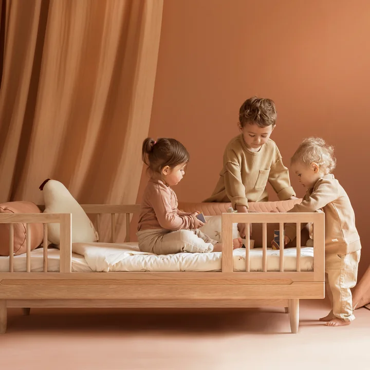 Nobodinoz - Pure Rausfallschutz für Junior Bett, Eiche