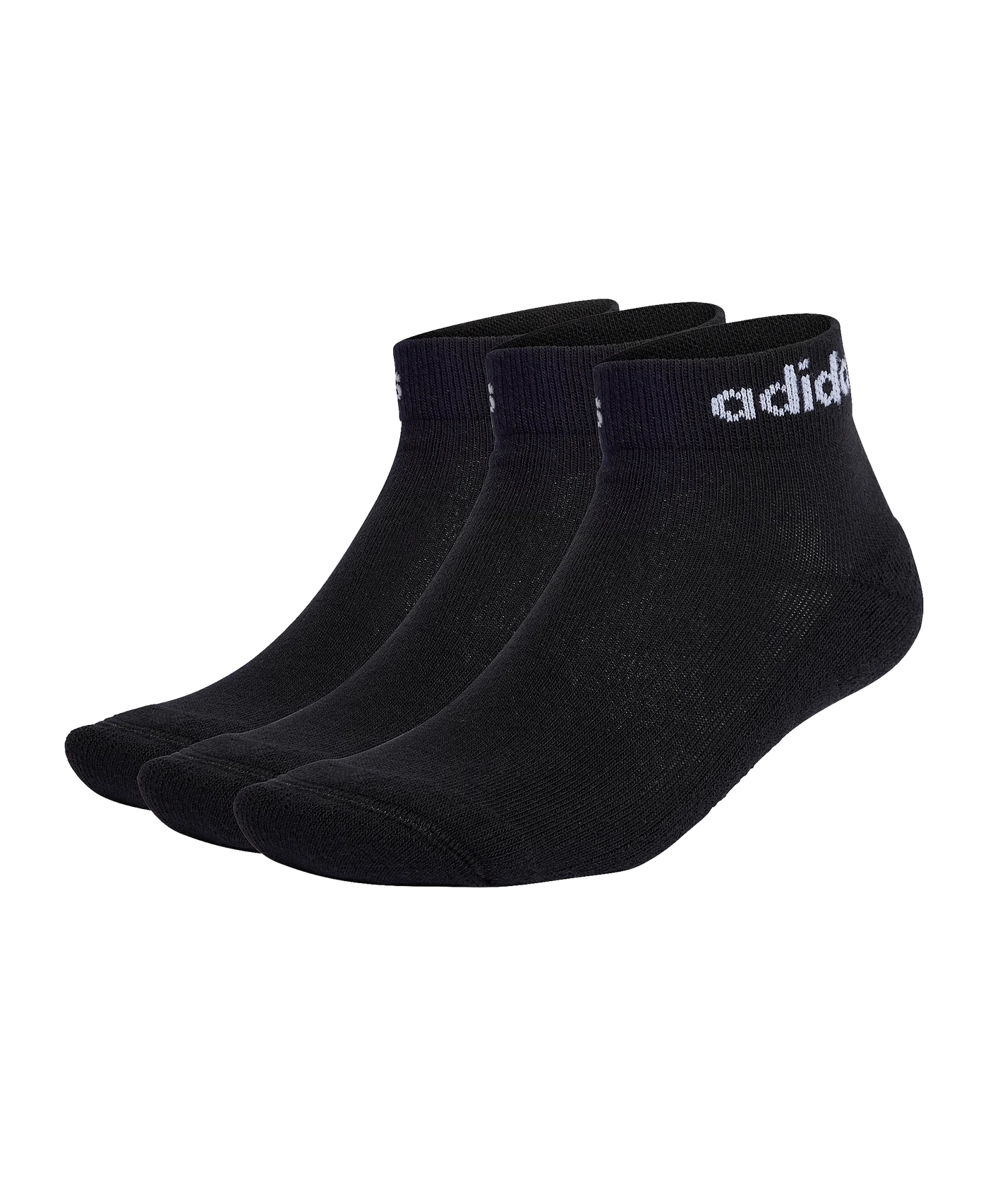 adidas Cushioned Ankle Socken 3er Pack Schwarz