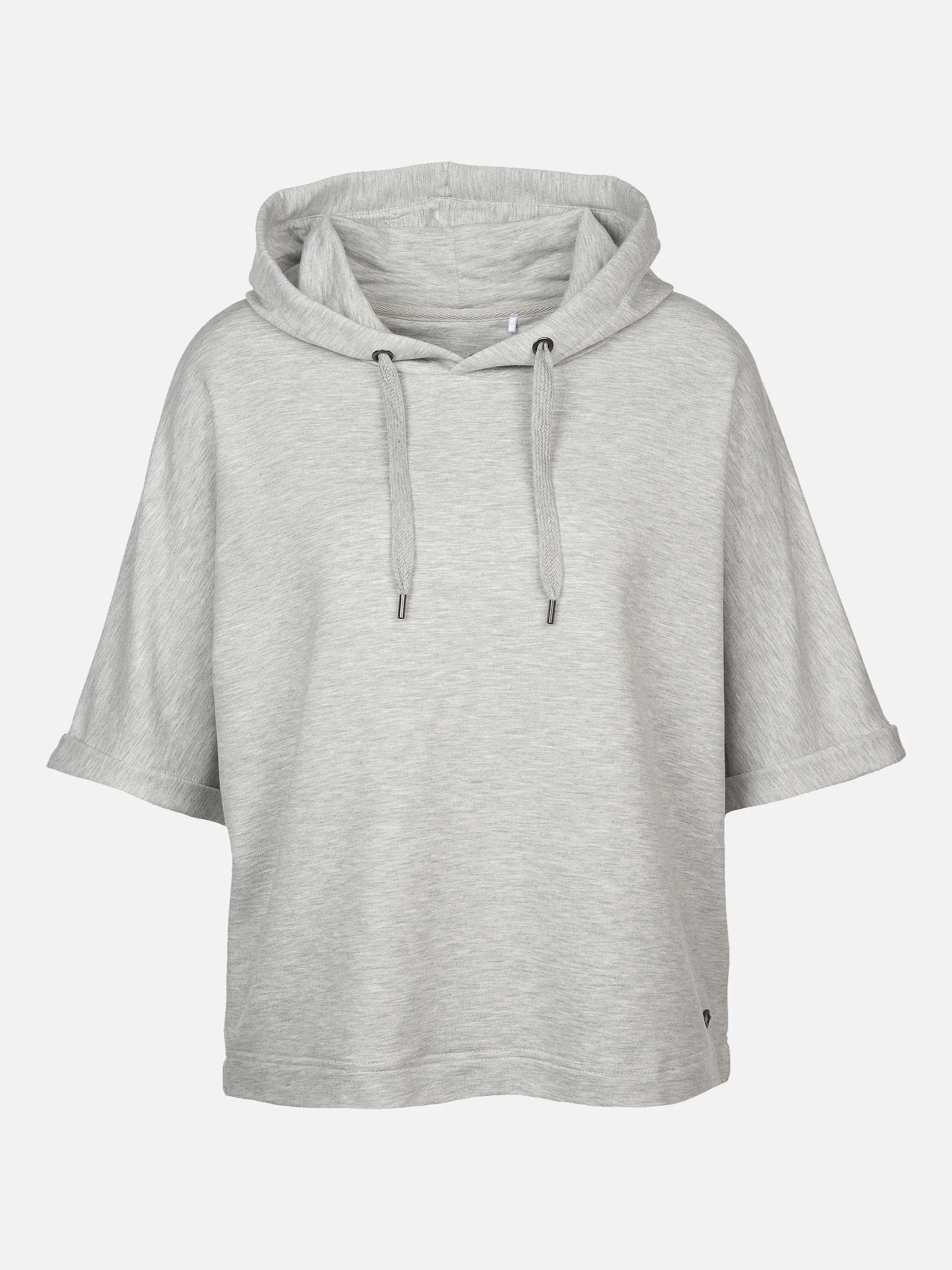 Damen Hoodie mit kurzen Ärmeln