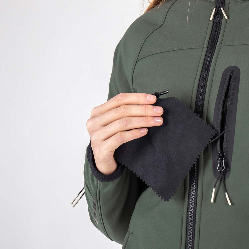 knox - Veste zippée femme Dual Pro Olive