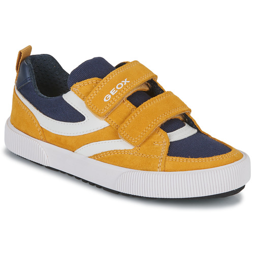 Geox - J ALPHABEET BOY - Jaune / Marine