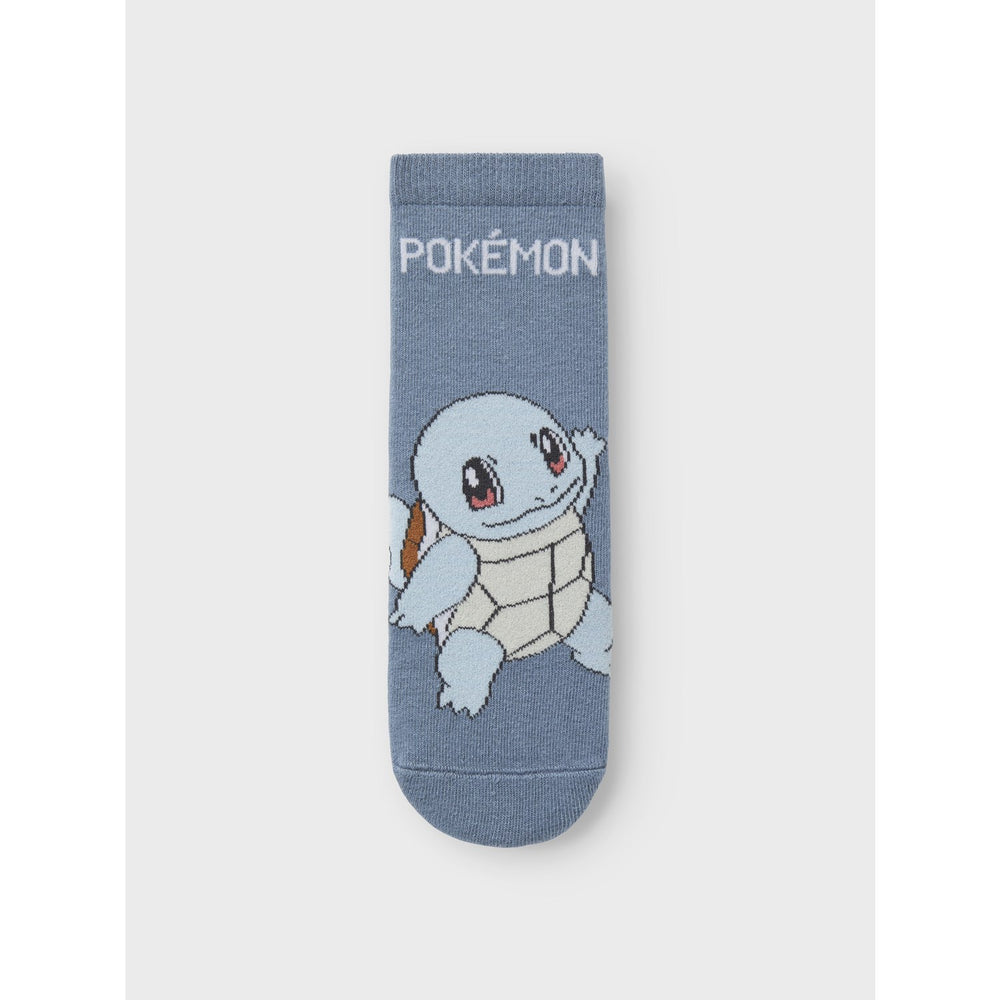 Køb Name It Blue Mirage Marof Pokemon 3-Pak Strømper